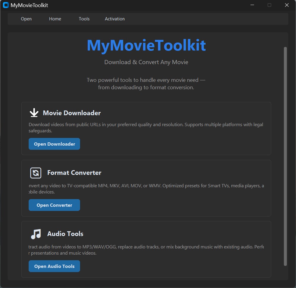 MovieSubsPro Dashboard